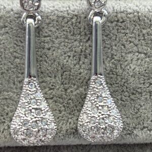 Elegant Silver Drop Earrings